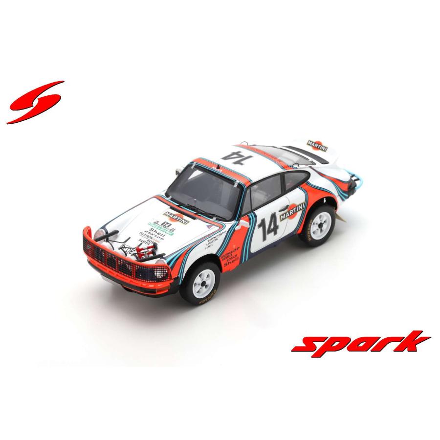 スパークモデル Spark 1/43 (S4019) Porsche 911 SC 3.0 #14 2nd