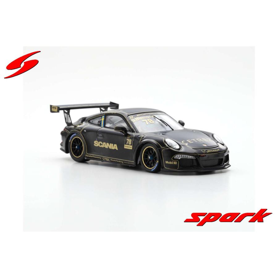 Spark 1/43 (S4519) Porsche Carrera Cup Scandinavia #78 Tribute to Ronnie Peterson at Anderstorp 2018の画像