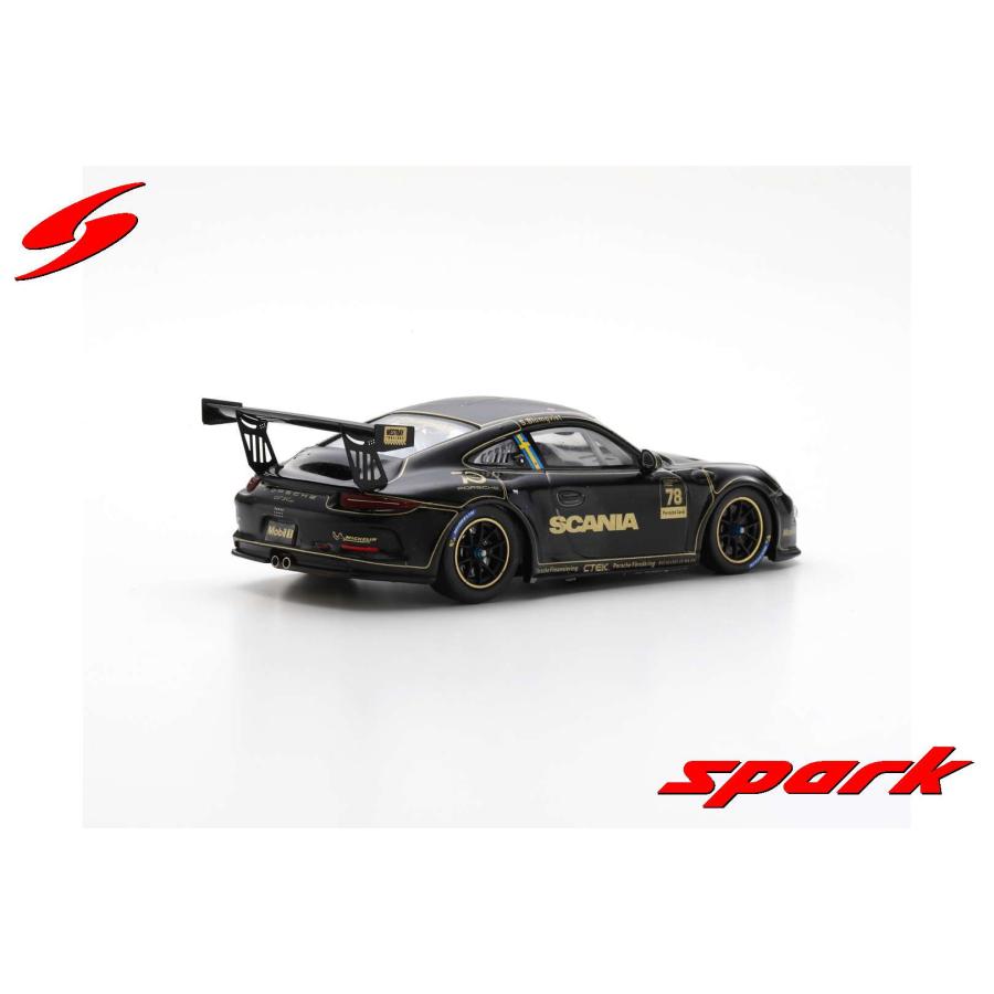 Spark 1/43 (S4519) Porsche Carrera Cup Scandinavia #78 Tribute to Ronnie Peterson at Anderstorp 2018の画像