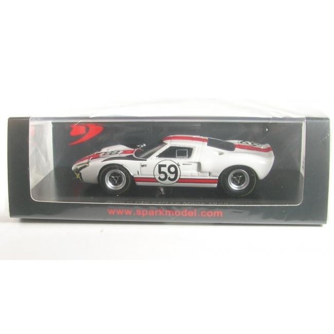 Spark 1/43 (S4537) FORD GT40 #59 24H LE MANS 1966の画像