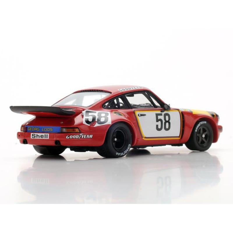 Modèle Réduit Porsche 911 RSR N°58 - 24h Du Mans 1975 - Échelle 1/43 - Marque Gamma - Occasion