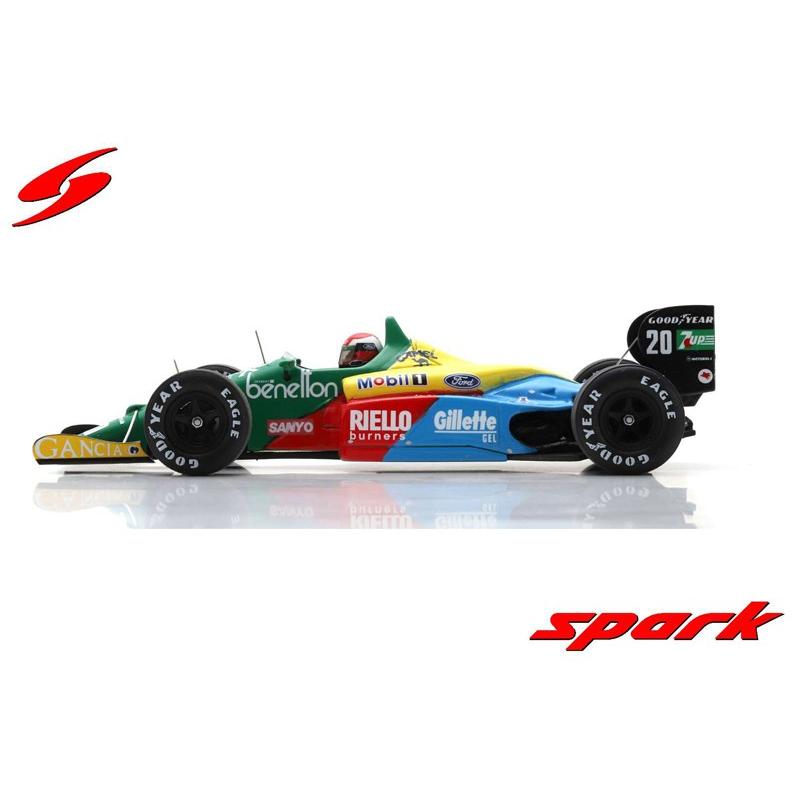 SPARK 1/43 S5202 Benetton B188 Ford #20 Canadian GP 1988 Thierry Boutsen