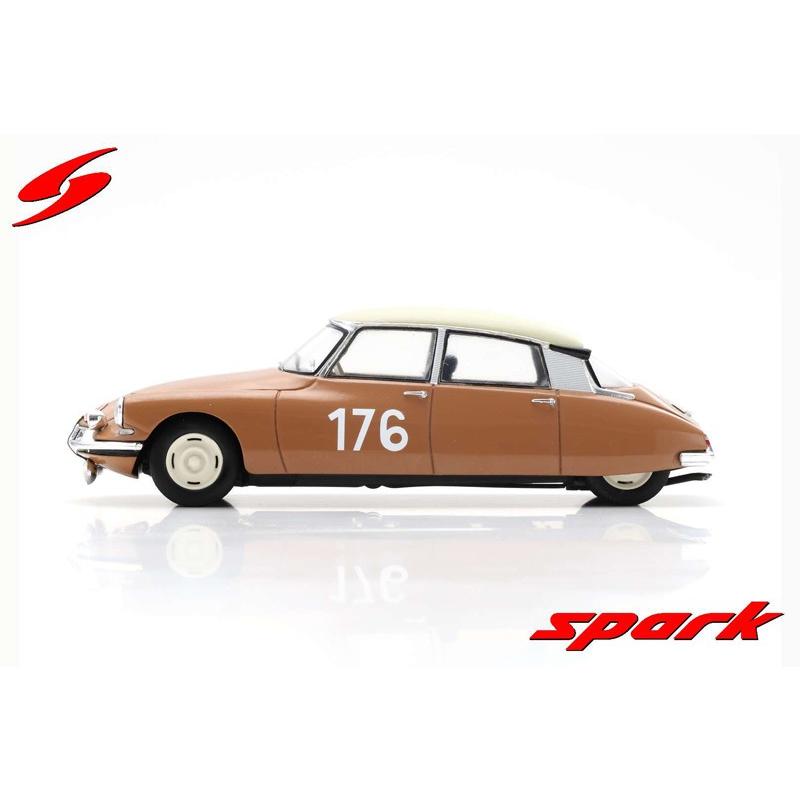 Spark 1/43 (S5530) Citroen ID 19 #176 Winner Monte Carlo Rally 1959の画像