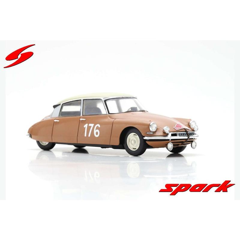 Spark 1/43 (S5530) Citroen ID 19 #176 Winner Monte Carlo Rally 1959の画像
