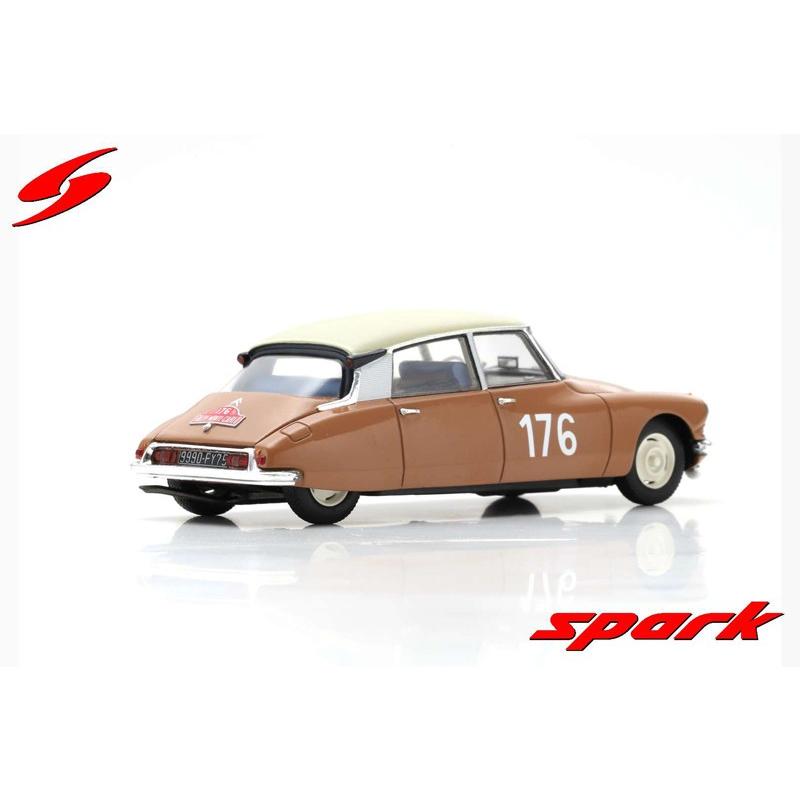 Spark 1/43 (S5530) Citroen ID 19 #176 Winner Monte Carlo Rally 1959の画像