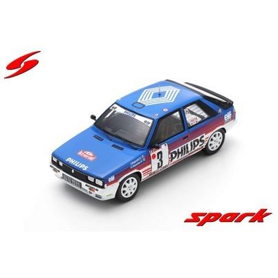 Spark 1/43 (S5567) Renault 11 Turbo #3 Rally Monte Carlo 1987