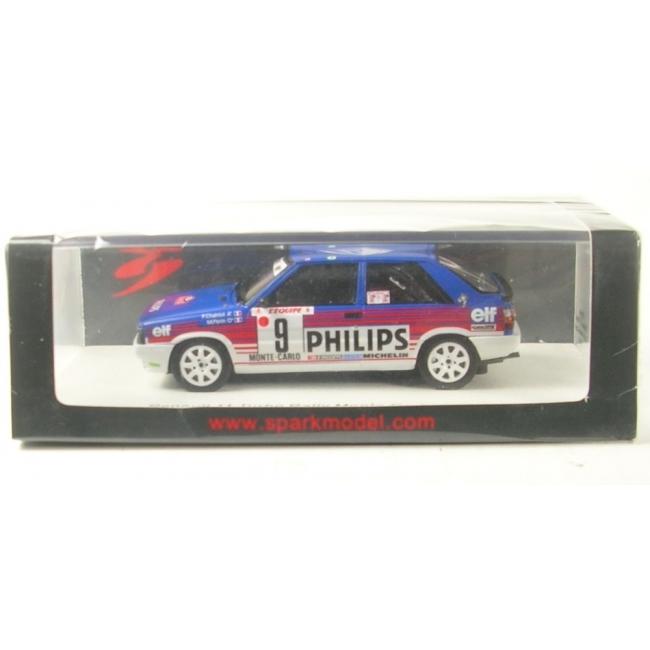 Spark 1/43 (S5569) Renault 11 Turbo #9 Rally Montecarlo 1987の画像