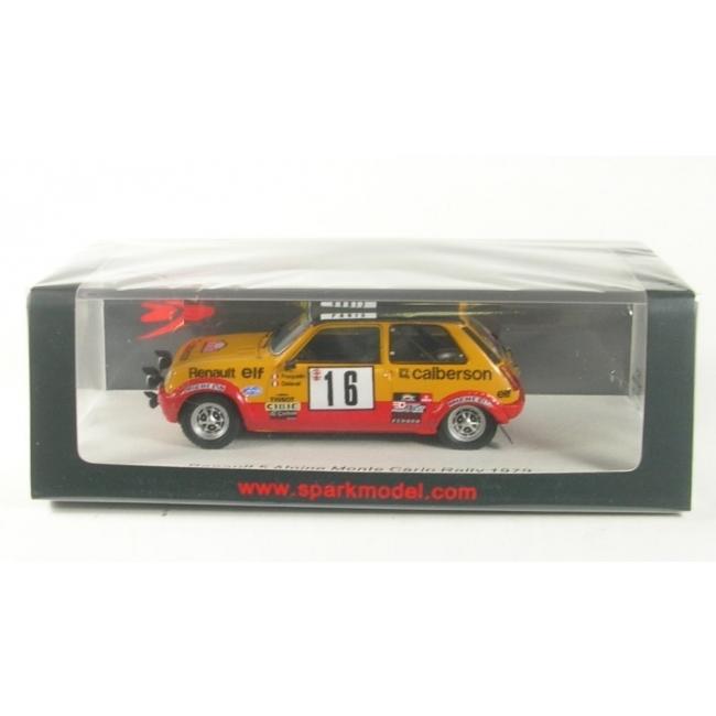 Spark 1/43 (S6033) Renault 5 Alpine #16 Monte Carlo Rally 1979の画像