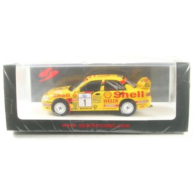 Spark 1/43 (S6502) Mitsubishi Lancer EvoIII #1 Winner Rally Finland 1995の画像