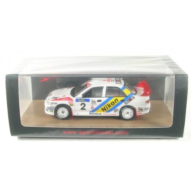 Spark 1/43 (S6507) Mitsubishi Lancer EVOLUTION III #2 Winner Rally Hong Kong - Beijing 1995の画像