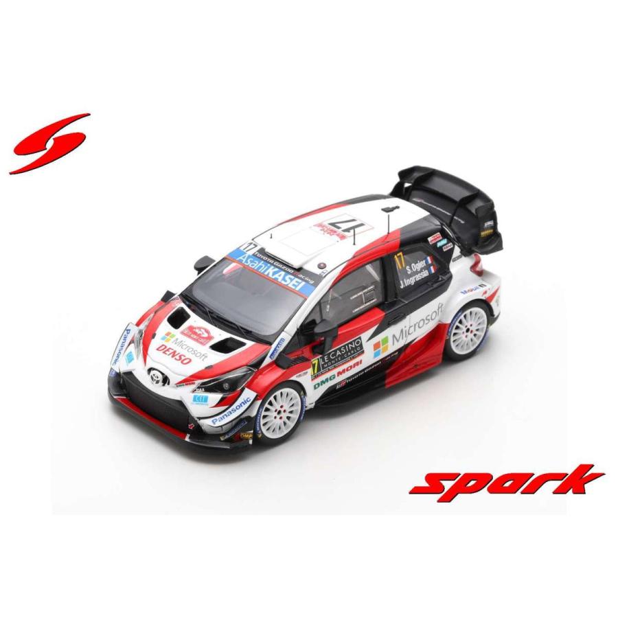 Spark 1/43 (S6551) TOYOTA Yaris WRC #17 2nd Rally Monte Carlo 2020