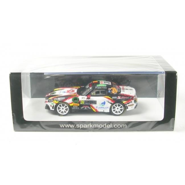 Spark 1/43 (S6565) Abarth 124 Rally RGT LacRacing.Be #39 Rally Monte Carlo 2020の画像