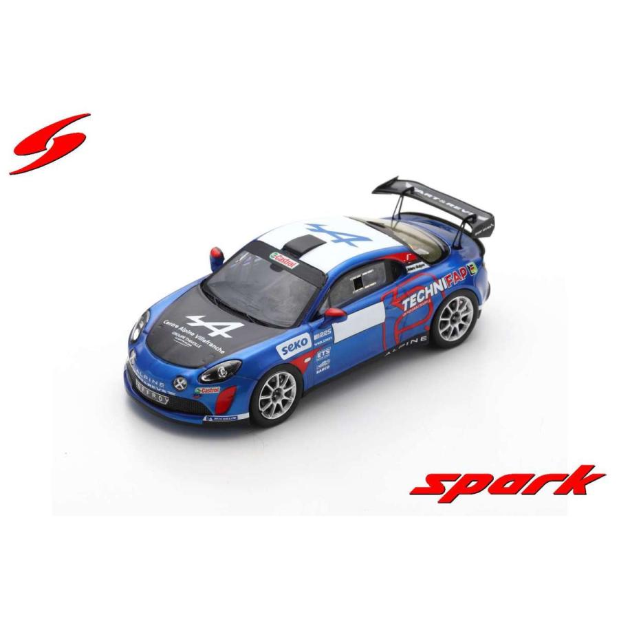 Spark 1/43 (S6578) Alpine A110 Rally #43 Rally Monte Carlo 2021 Winner R-GT