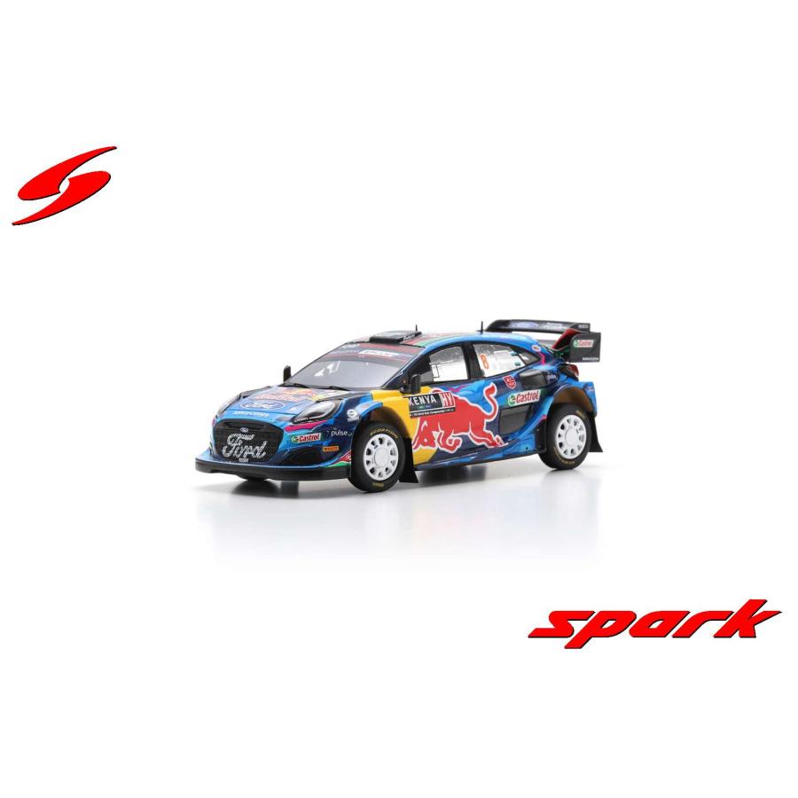 Spark 1/43 (S6739) Ford Puma Rally1 #8 M-SPORT Ford World Rally Team 6th Rally Safari 2023_4