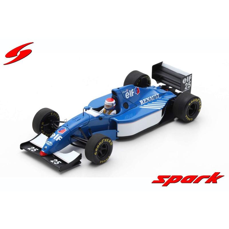 LIGIER JS39B ERIC Bernard 1994 #25 Dnf French Gp 1:43 Model S7401 Spark