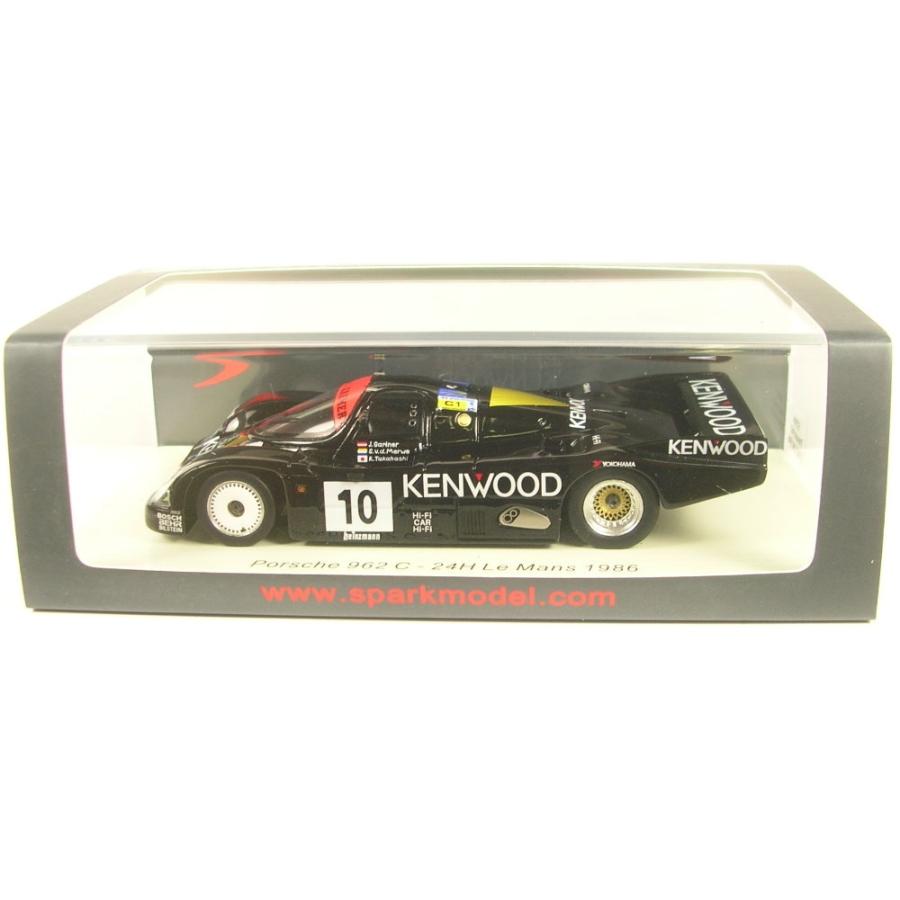 Spark 1/43 (S7509) PORSCHE 962 C NO.10 24H LE MANS 1986の画像
