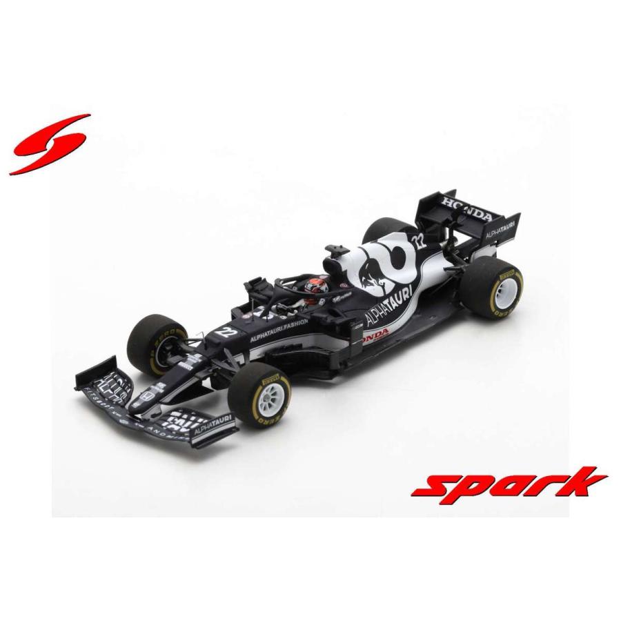Spark 1/43 (S7669)ALPHATAURI AT02 ♯22 Scuderia Alphatauri  9th Bahrain GP 2021 Yuki Tsunoda