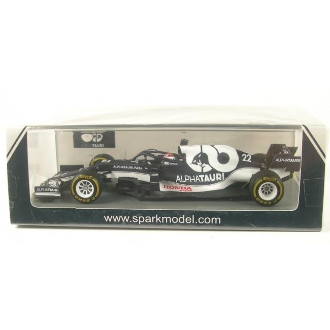 Spark 1/43 (S7669)ALPHATAURI AT02 ♯22 Scuderia Alphatauri  9th Bahrain GP 2021 Yuki Tsunodaの画像
