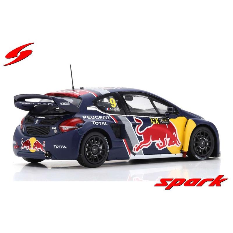 Spark 1/43 (S7804) Peugeot 208 WRX #9 Winner Rd.3 World RX of Belgium 2018の画像
