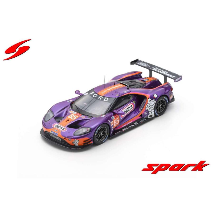 Spark 1/43 (S7945) FORD GT NO.85 KEATING MOTORSPORTS 24H LE MANS 2019