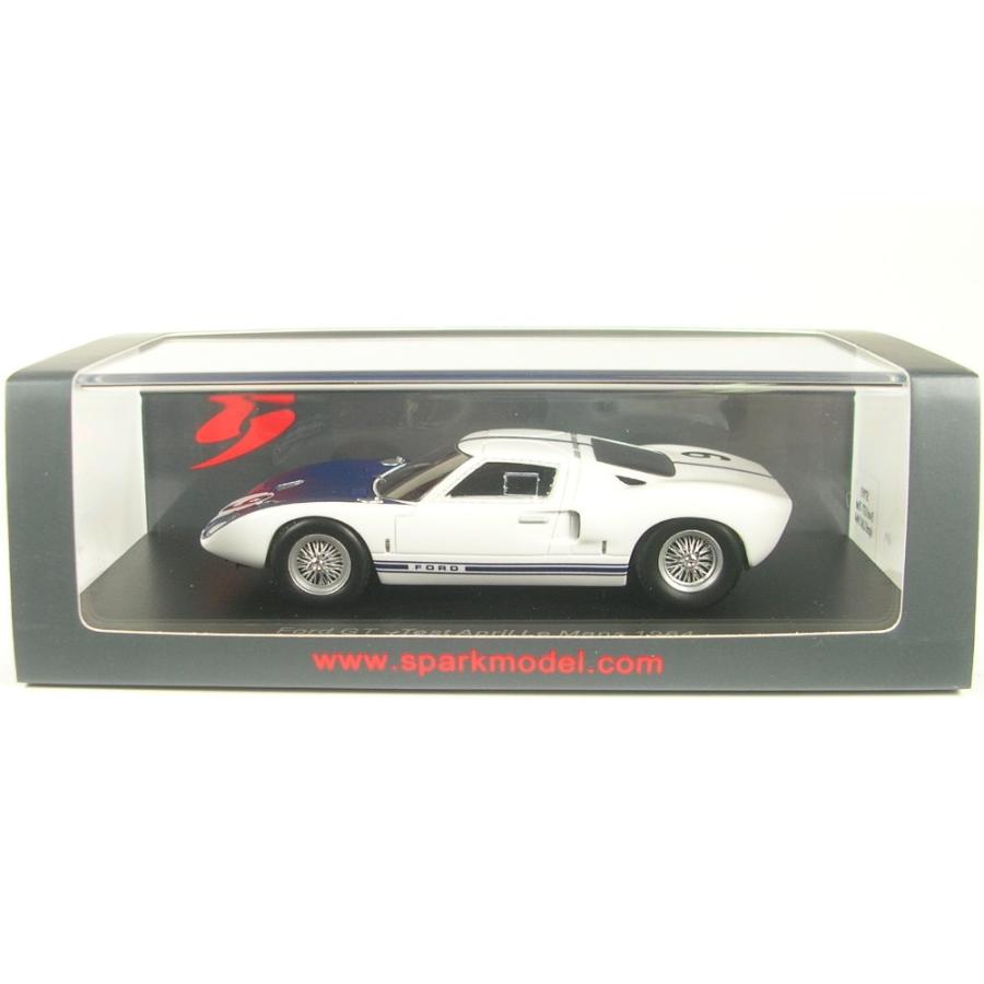 Ford GT No.9 Test April Le Mans 1964 Jo Schlesser (Diecast Car) - HobbySearch Diecast Car Store
