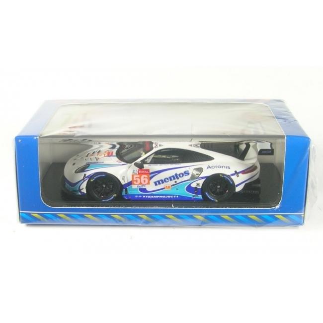 Spark 1/43 (S7987) PORSCHE 911 RSR #56 TEAM PROJECT 1 24H LE MANS 2020の画像