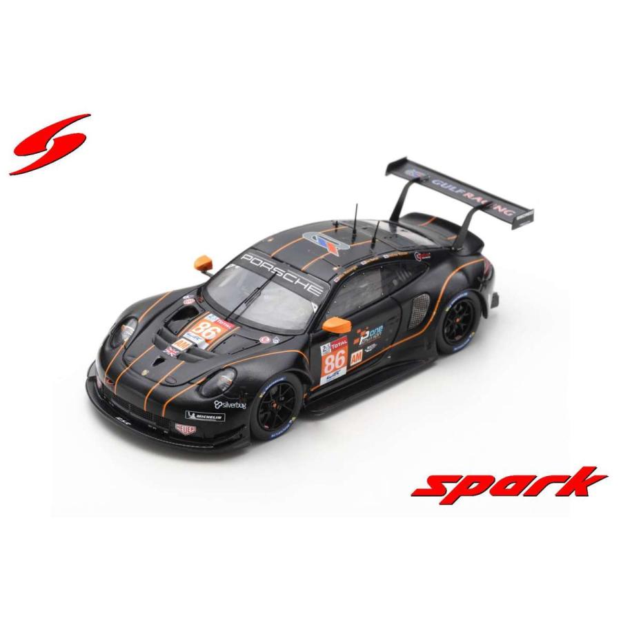 Spark 1/43 (S7991) PORSCHE 911 RSR #86 GULF RACING 24H LE MANS 2020