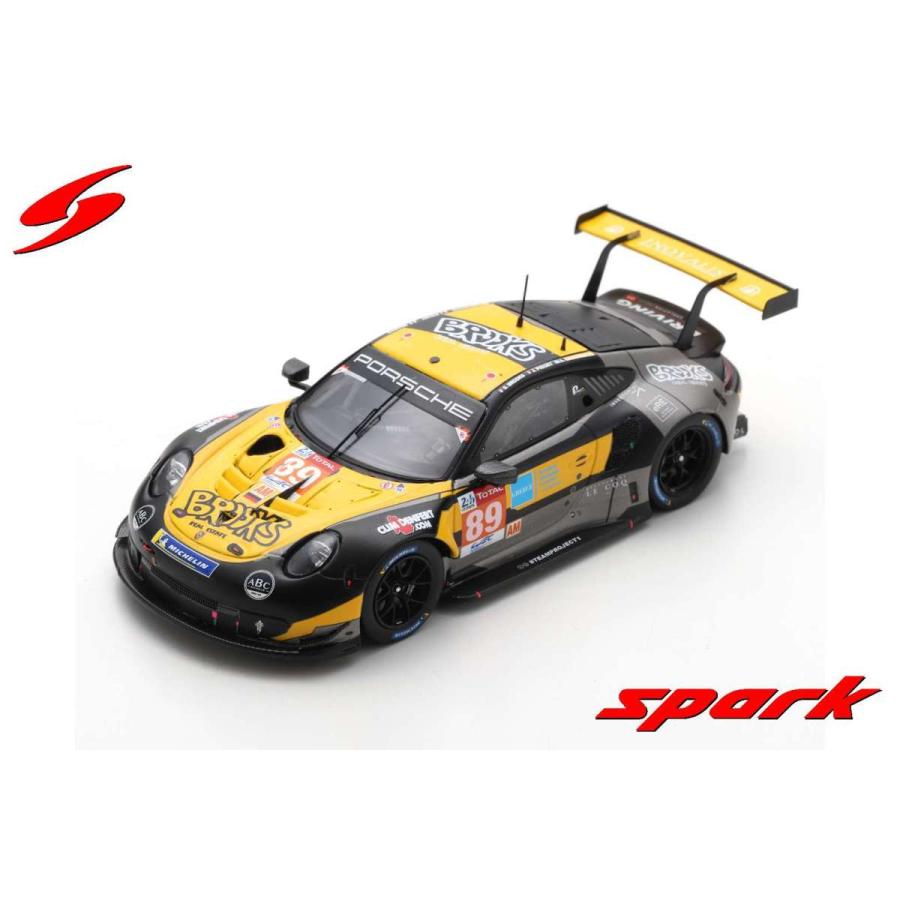 Spark 1/43 (S7993) PORSCHE 911 RSR #89 TEAM PROJECT 1 24H LE MANS 2020 \"STEVE BROOKS\"