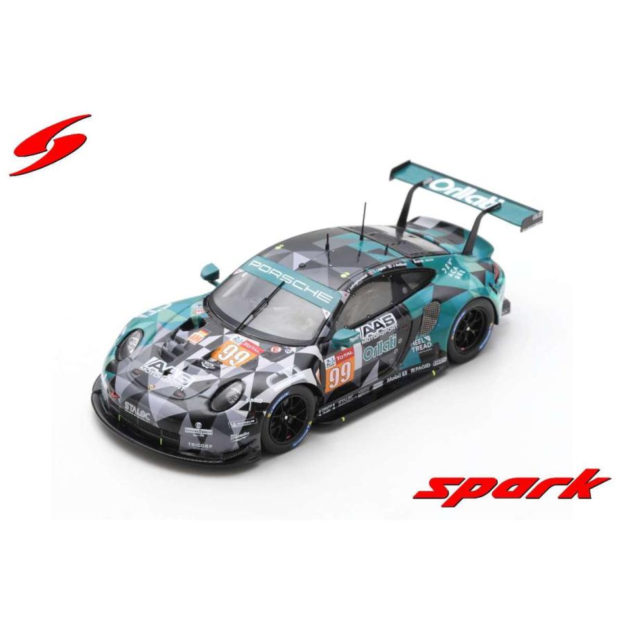 Spark 1/43 (S7996) PORSCHE 911 RSR #99 DEMPSEY-PROTON RACING 24H LE MANS 2020