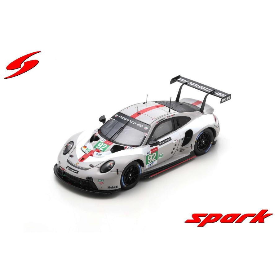 Spark 1/43 (S8264) Porsche 911 RSR-19 #92 Porsche GT Team 3rd 