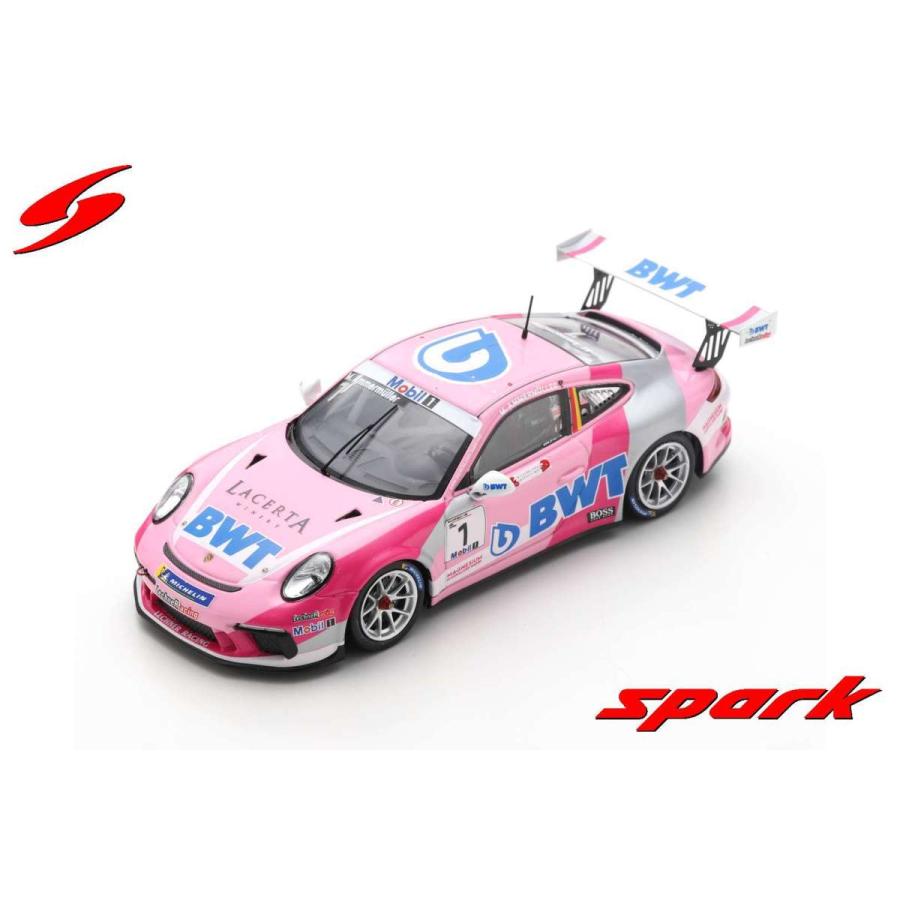 Spark 1/43 (S8504) PORSCHE CARRERA CUP NO.1 CHAMPION SUPERCUP 2019 MICHAEL AMMERMULLER