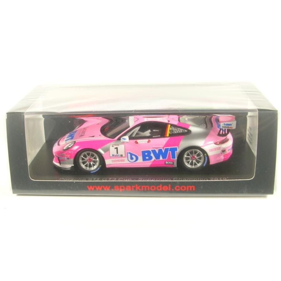 Spark 1/43 (S8504) PORSCHE CARRERA CUP NO.1 CHAMPION SUPERCUP 2019 MICHAEL AMMERMULLERの画像