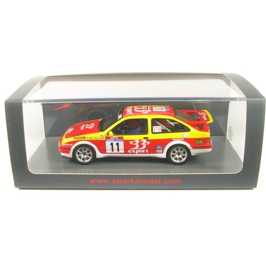 Spark 1/43 (S8703) Ford Sierra RS Cosworth #11 Tour de Corse Rally de France 1987の画像