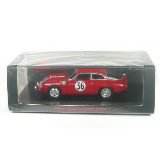 Miniature Provence Moulage Alfa Romeo Giulietta SZ N°36 Le Mans 1963 - 1/43