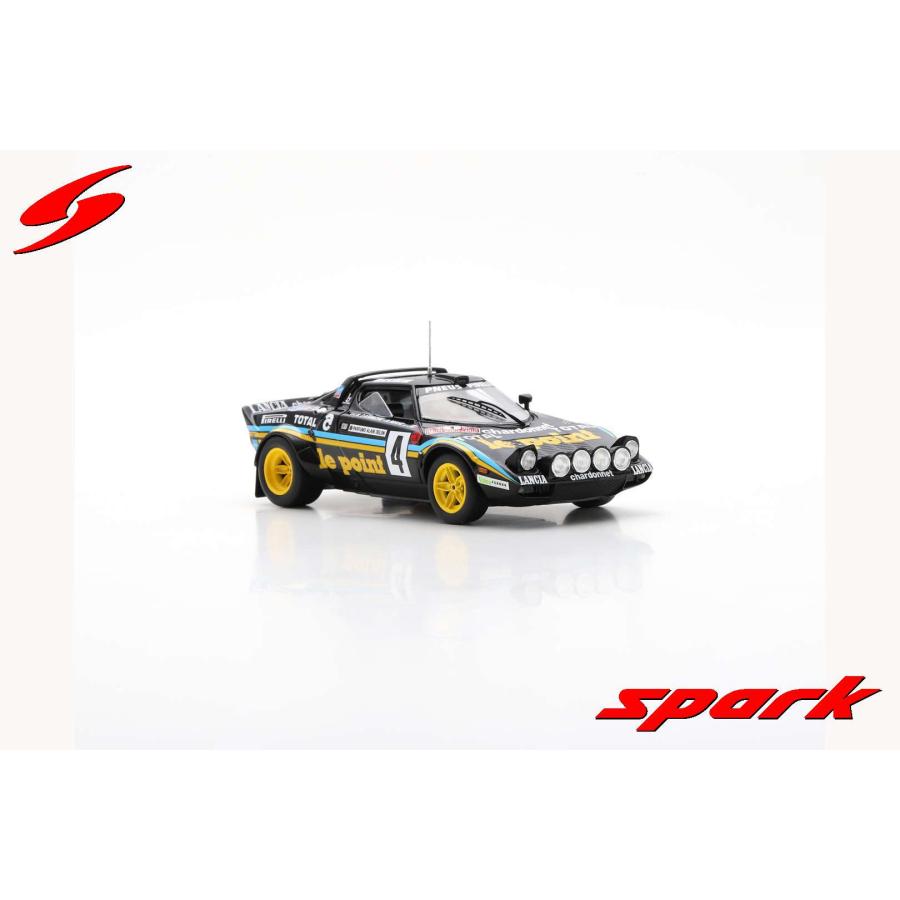 Spark 1/43 (S9098)  Lancia Stratos ＃4 6th Rally Monte Carlo 1981の画像