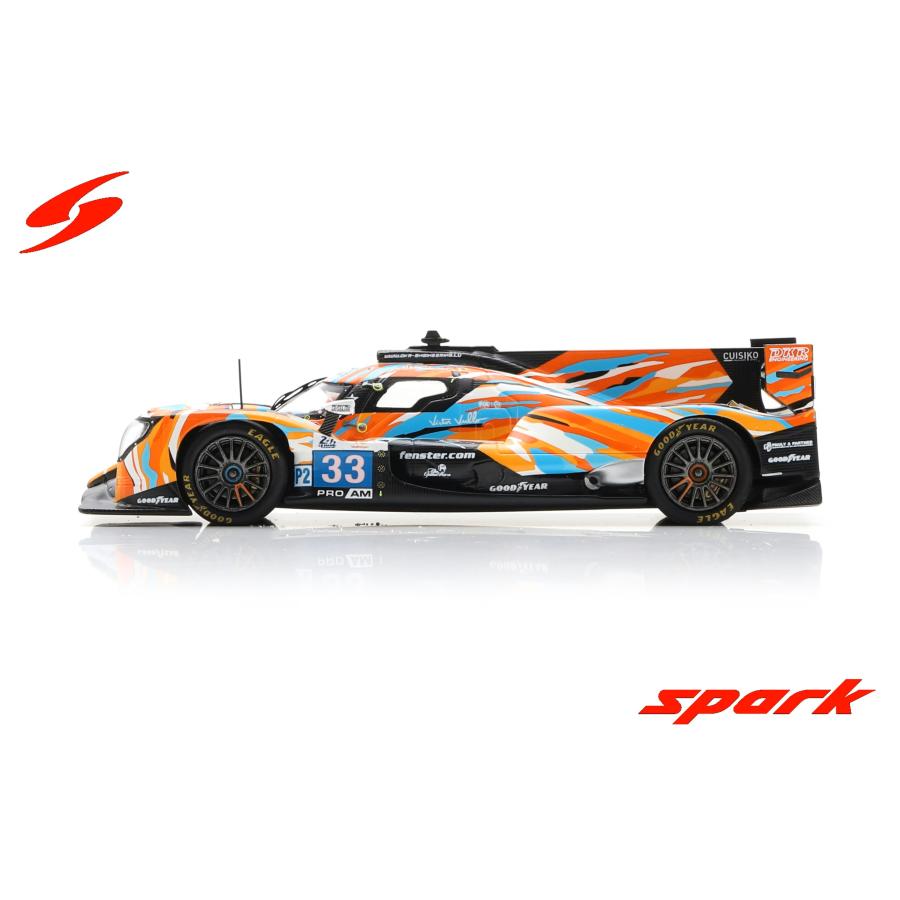 Spark 1/43 (S9139) Oreca 07 - Gibson #33 DKR ENGINEERING Le Mans 24H 2024_1