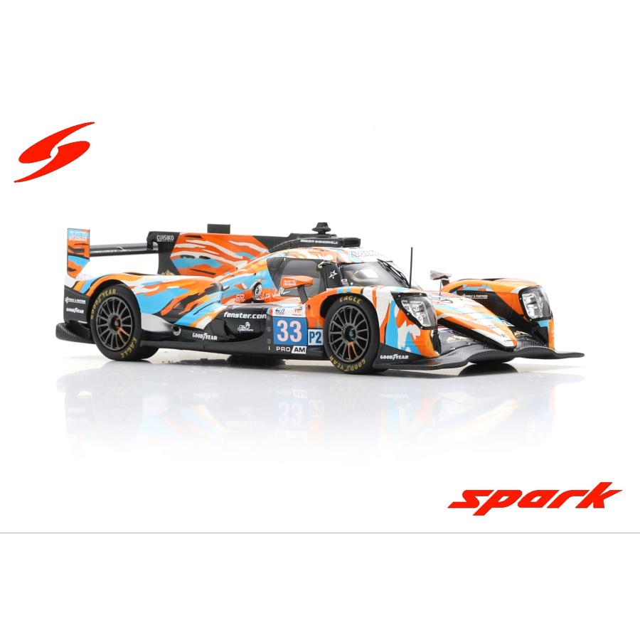Spark 1/43 (S9139) Oreca 07 - Gibson #33 DKR ENGINEERING Le Mans 24H 2024_2