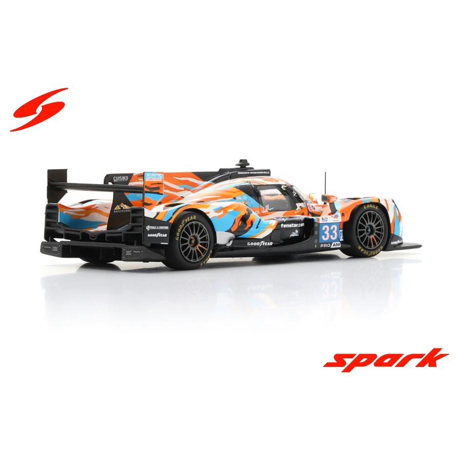 Spark 1/43 (S9139) Oreca 07 - Gibson #33 DKR ENGINEERING Le Mans 24H 2024_3