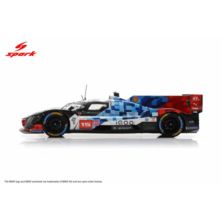 スパークモデル Spark 1/43 (S9262) BMW M Hybrid V8 #15 BMW M TEAM