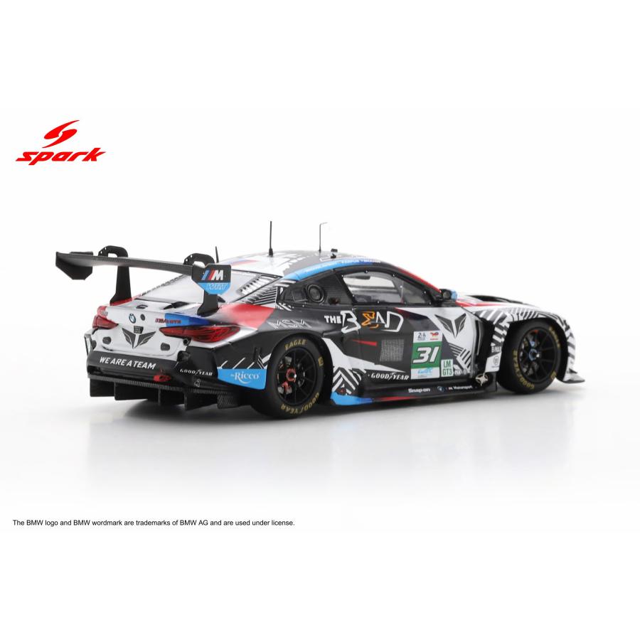 スパークモデル Spark 1/43 (S9292) BMW M4 LMGT3 #31 THE BEND TEAM