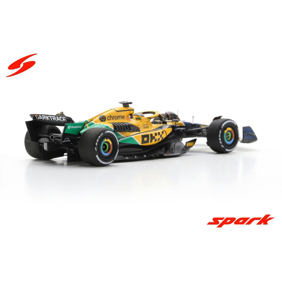Spark 1/43 (S9539) McLaren Formula 1 Team MCL38 #81 2nd Monaco GP 2024 Oscar Piastri_3