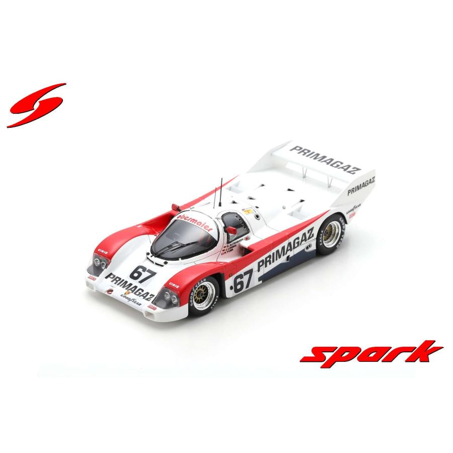 スパークモデル Spark 1/43 (S9892) Porsche 962 C #67 10th 24H Le