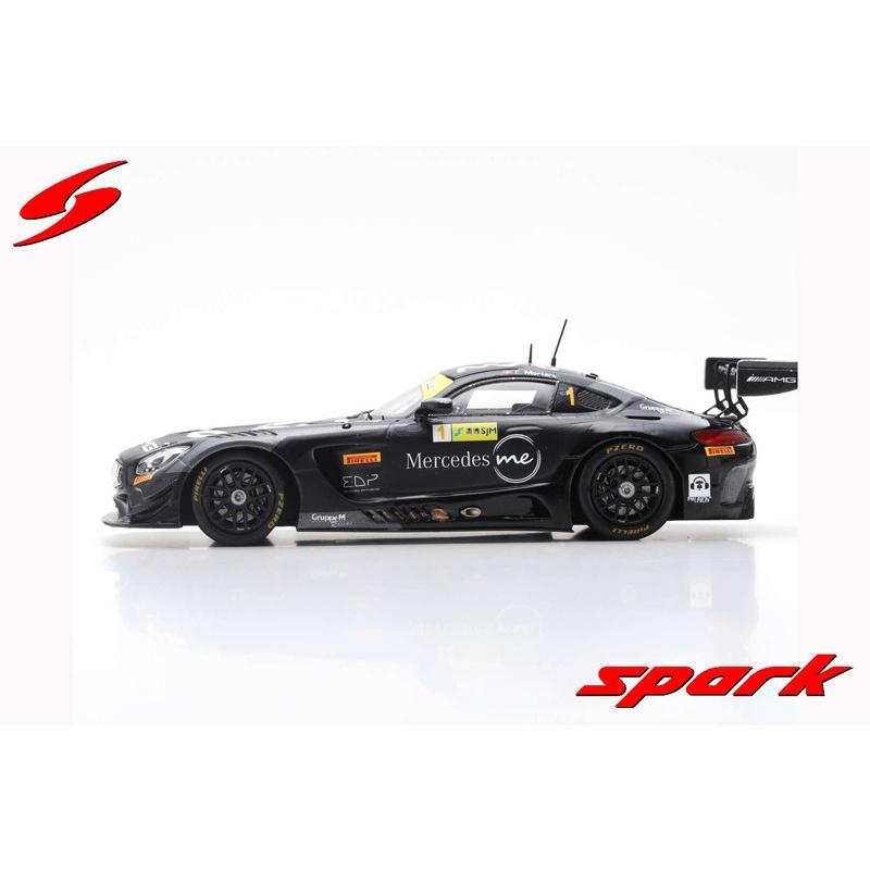 Spark 1/43 (SA163) Mercedes-AMG GT3 #1 Mercedes-AMG Team GruppeM Racing 3rd FIA GT World Cup Macau 2018の画像