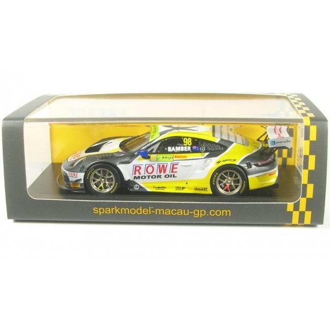 Spark 1/43 (SA211) Porsche 911 GT3 R #98 ROWE Racing 3rd FIA GT World Cup Macau 2019の画像