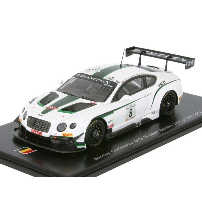 Spark 1/43 (SB079) Bentley Continental GT3 #8 24 Hours of Spa 2014の画像