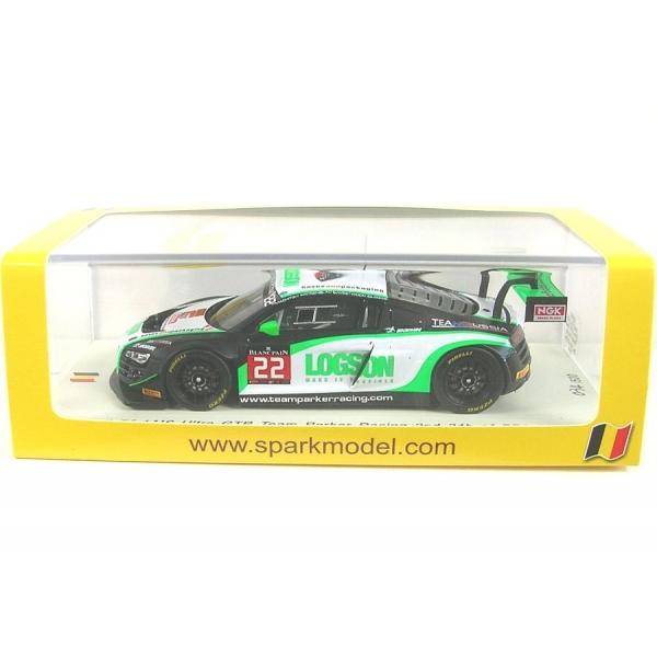 Spark 1/43 (SB082) AUDI R8 LMS ULTRA #22 GTR TEAM PARKER RACING 2nd 24h of SPA 2014の画像
