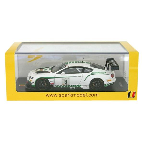 Spark 1/43 (SB108) Bentley Continental GT3 #8 24 Hours of Spa 2015の画像