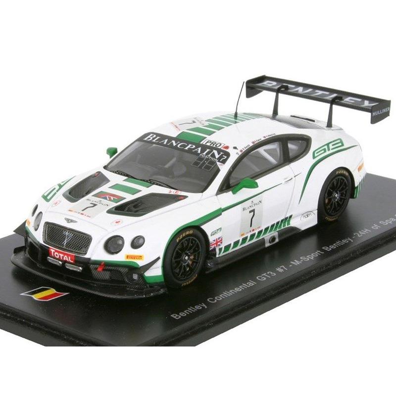 Spark 1/43 (SB109) Bentley Continental GT3 #7 24H Spa 2015の画像