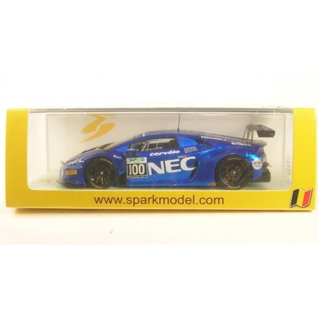 Spark 1/43 (SB291) Lamborghini Huracan GT3 #100 24h Spa 2016 Attempto-racingの画像