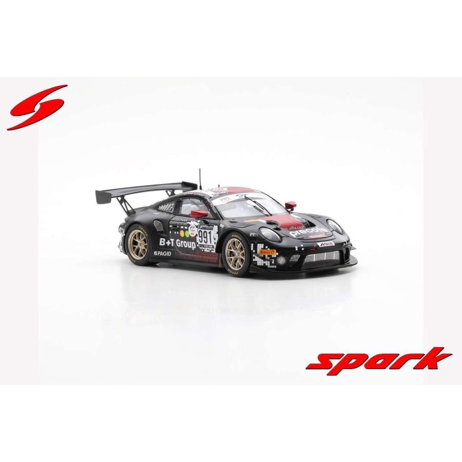 Spark 1/43 (SB395) Porsche 911 GT3 R #991 Herberth Motorsport 24H Spa 2020の画像